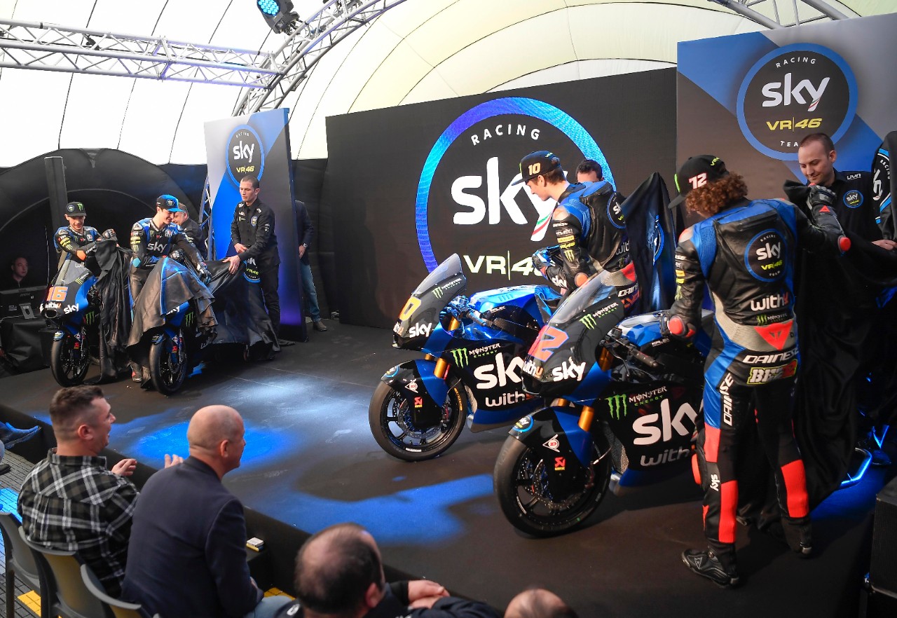 Sky Racing Team VR46: il 2020 parte da Tavullia